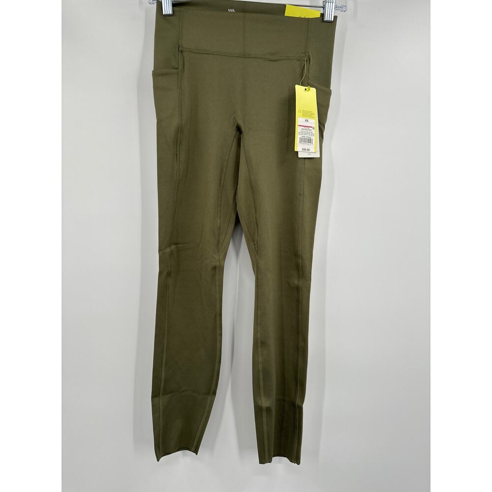 all in motion target Leggings dark green size xs